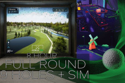 The Full Round – 9 Holes + Simulator The Full Round – 9 Holes + Simulator