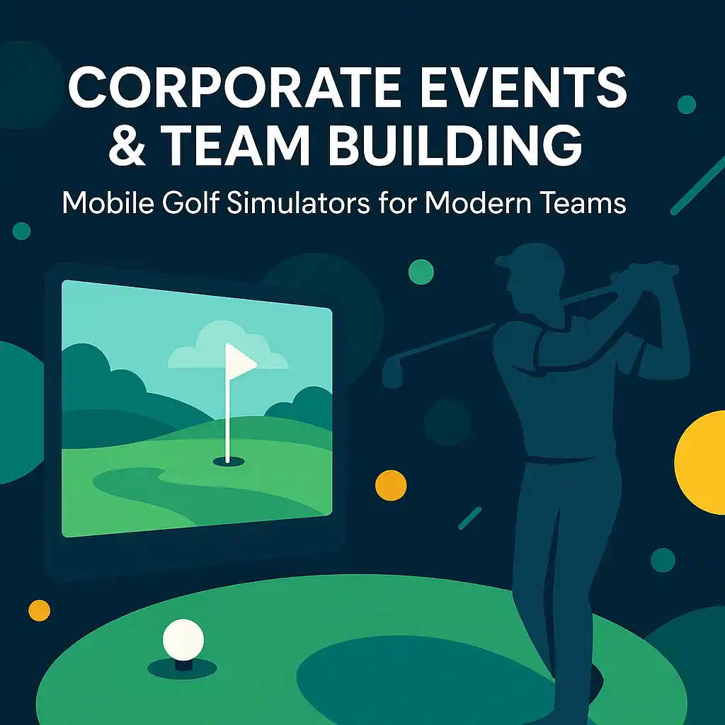 mobile golf simulators are perfect for corporate events and team building in cuyahoga falls